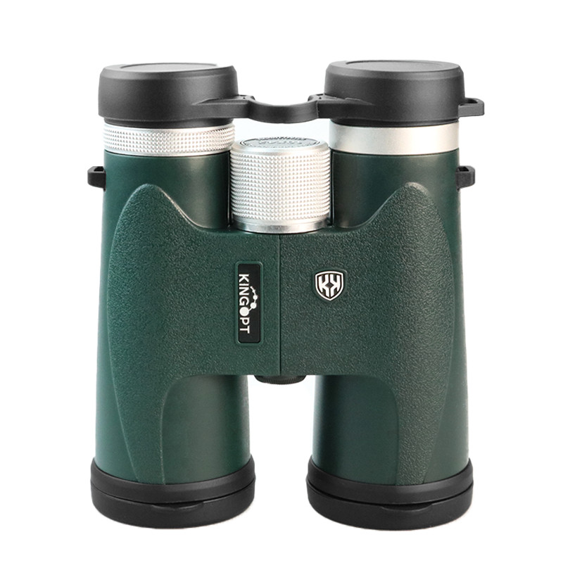 HD10x42 Binocular BK7 Large Prism Optical System Tripod Adaptable Rubber Armor