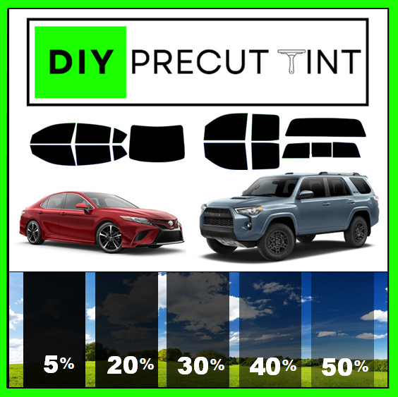 DIY PreCut Premium Ceramic Window Tint Fits ANY Toyota Sienna 00-24 ALL Windows