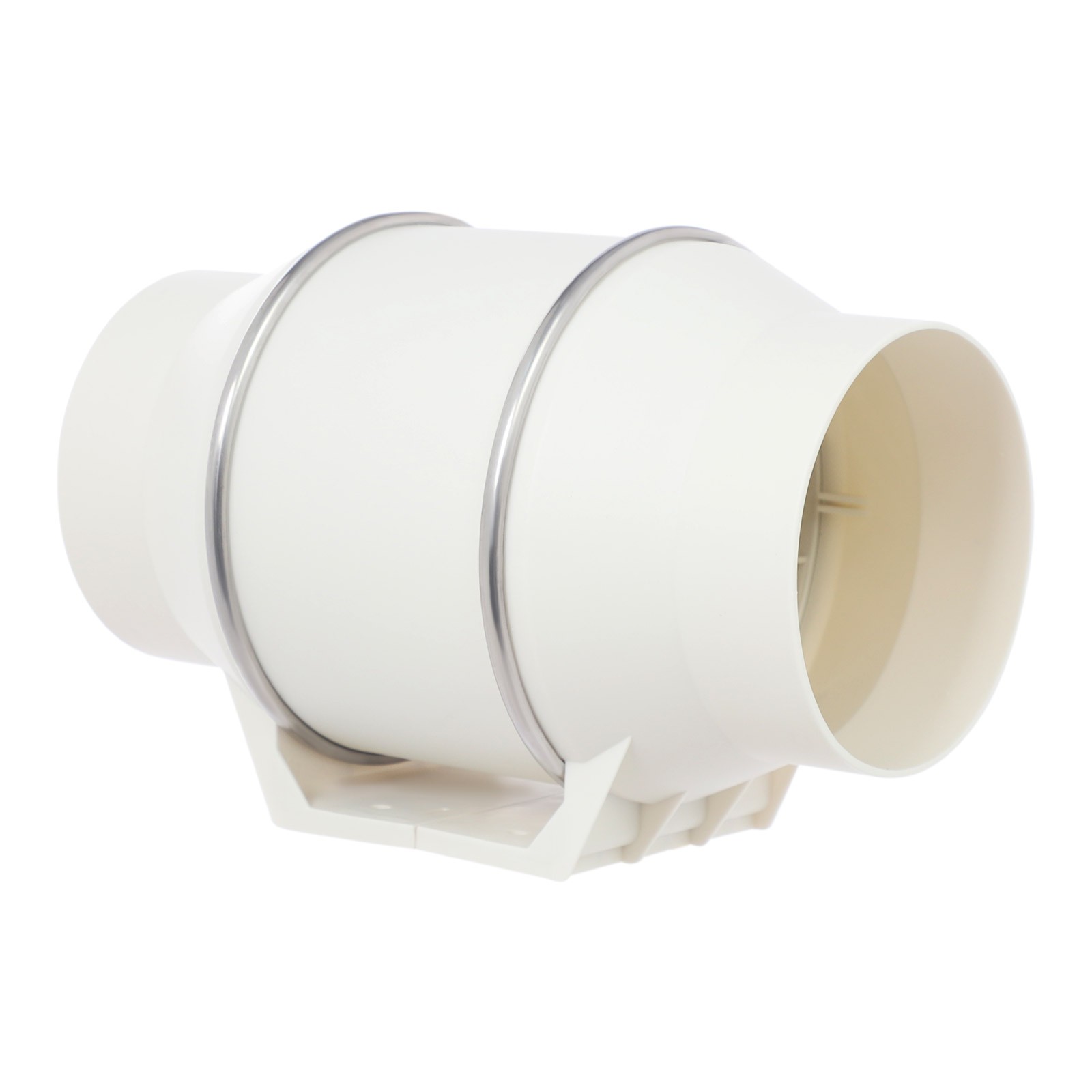 6''High Efficiency Inline Duct Fan for Mixed Flow Ventilation Exhaust System 11V