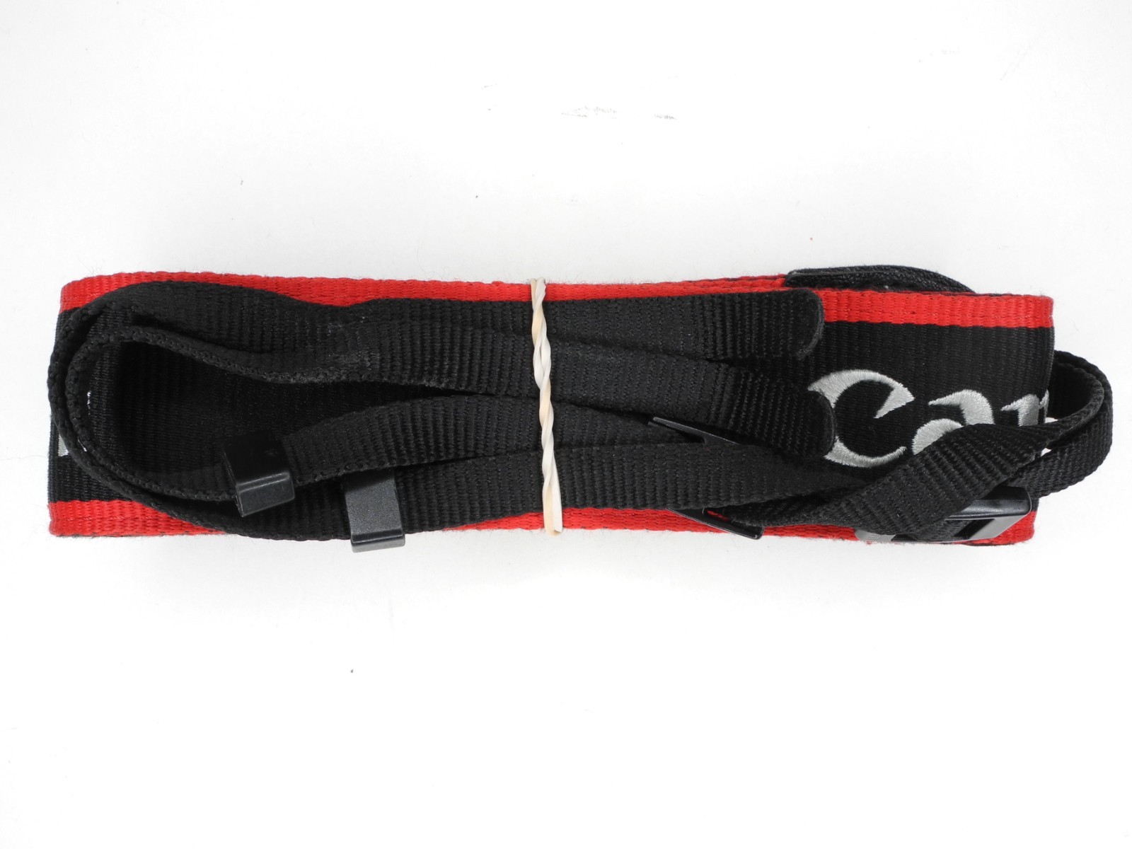 Canon EOS 7D Mark II Genuine Black / Red / White DSLR Camera Neck Strap