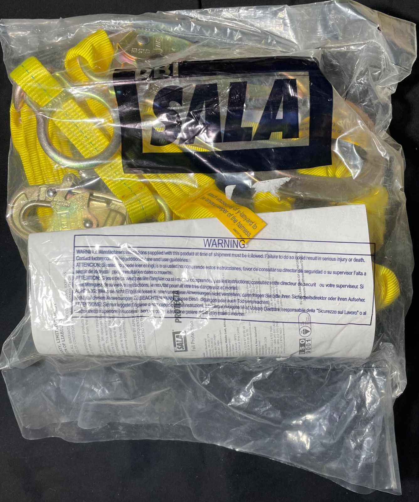 NEW DBI Sala 1244456 6' ShockWave 2 Twin Leg Lanyard
