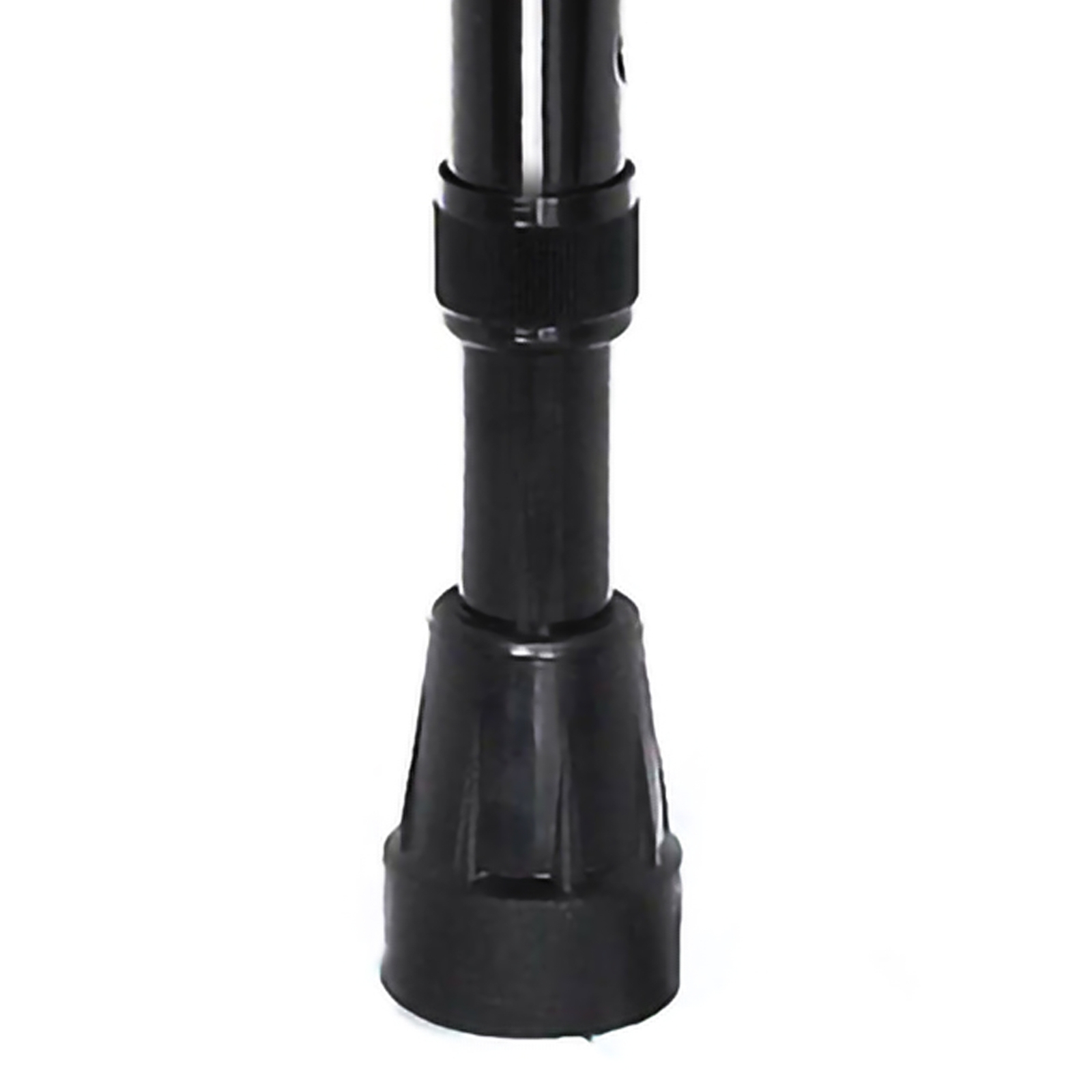 McKesson Black Steel Offset Handle Cane 29.75 to 37.75" Height