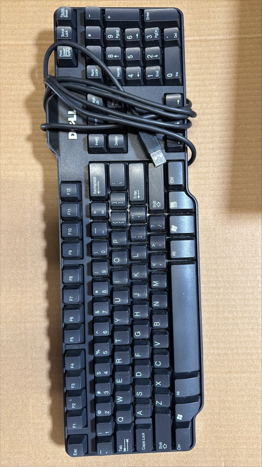 Dell RT7D50 Mechanical Keyboard USB Wired Black - Very Good condition!
