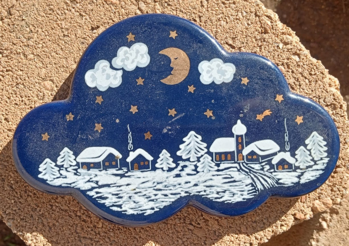 WAECHTERSBACH Germany Trinket Box Replacement Lid.