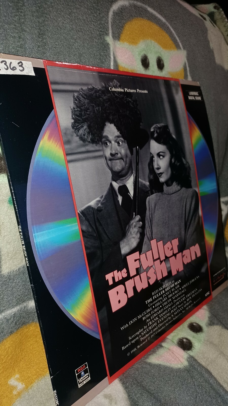 The Fuller Brush Man Laserdisc