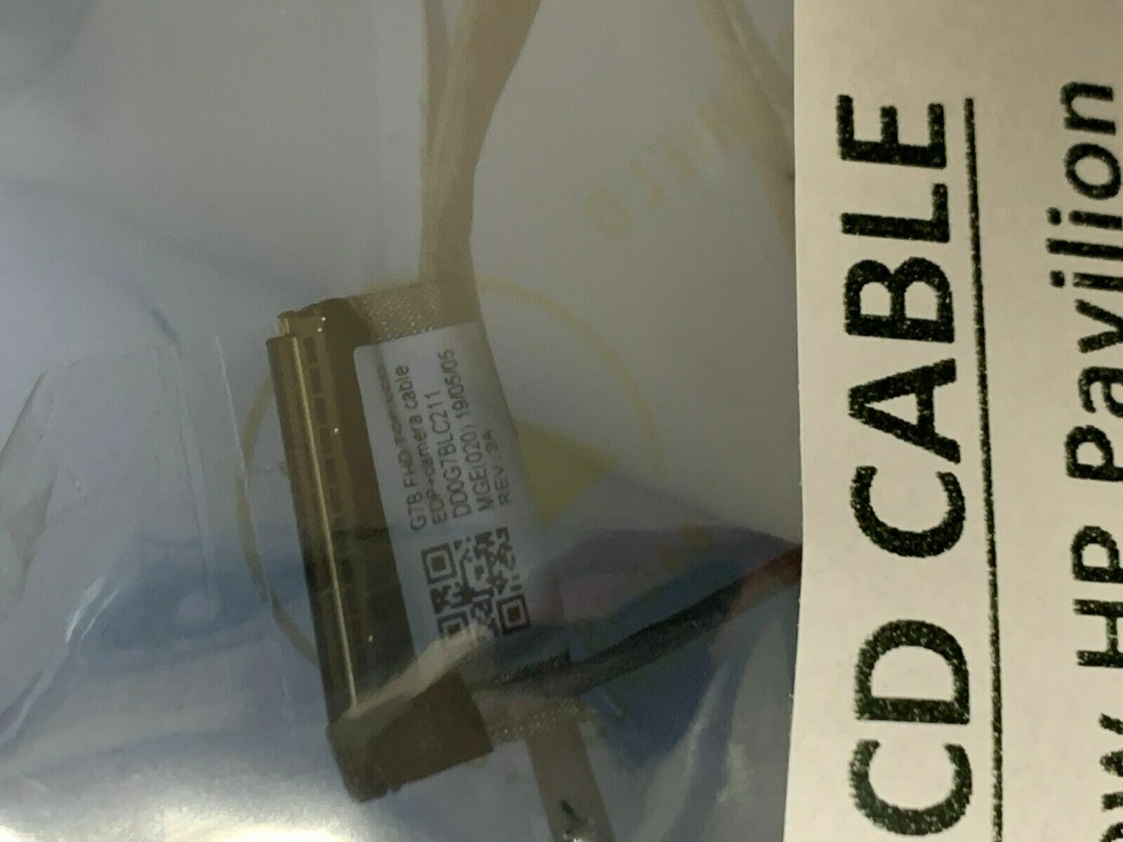 HP 15 CS LCD CABLE TS PANEL HD WEBCAM L23905-001 DD0G7BLC211