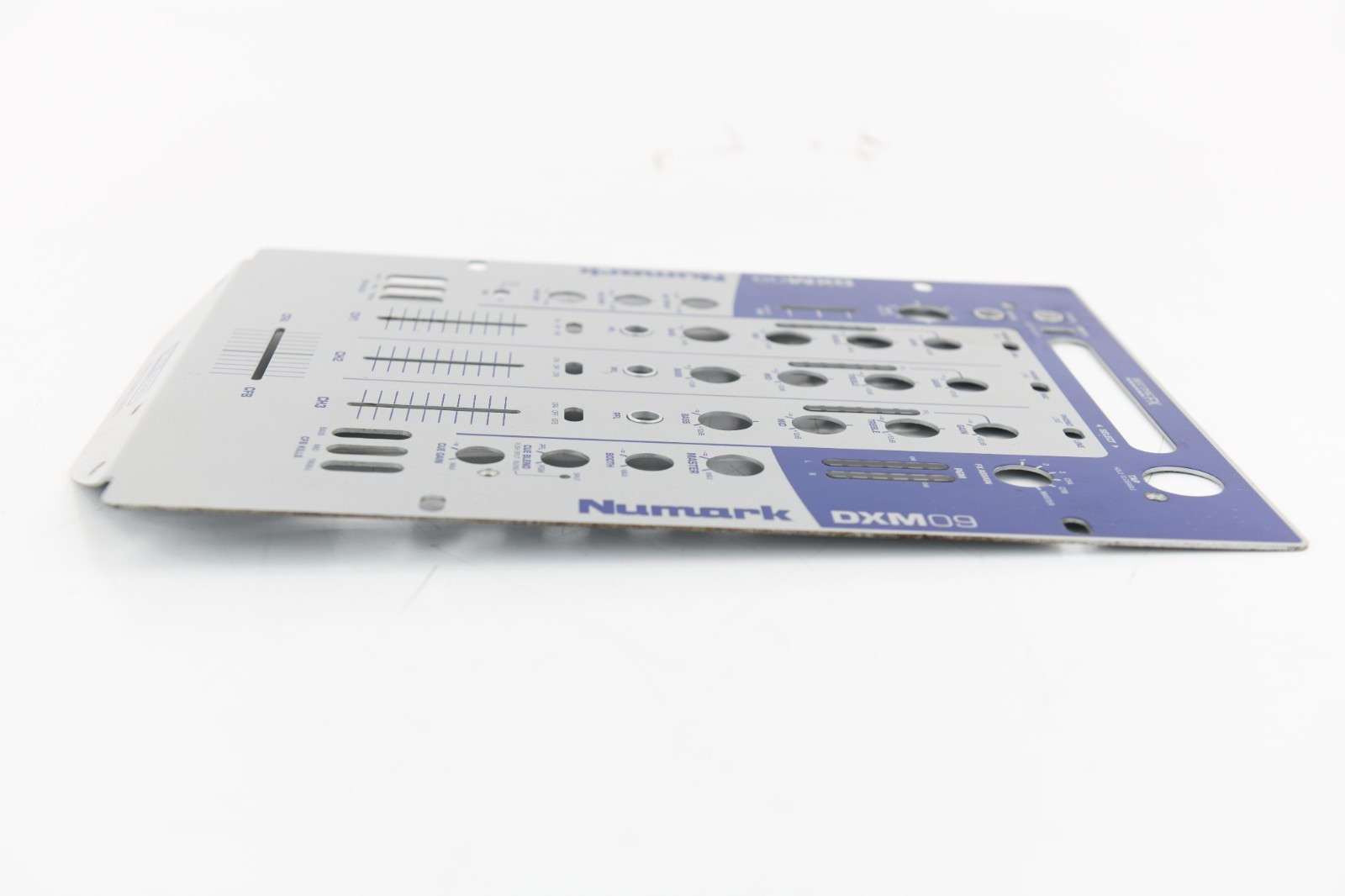 Numark DXM09 DJ Mixer Face Only - For Replacement