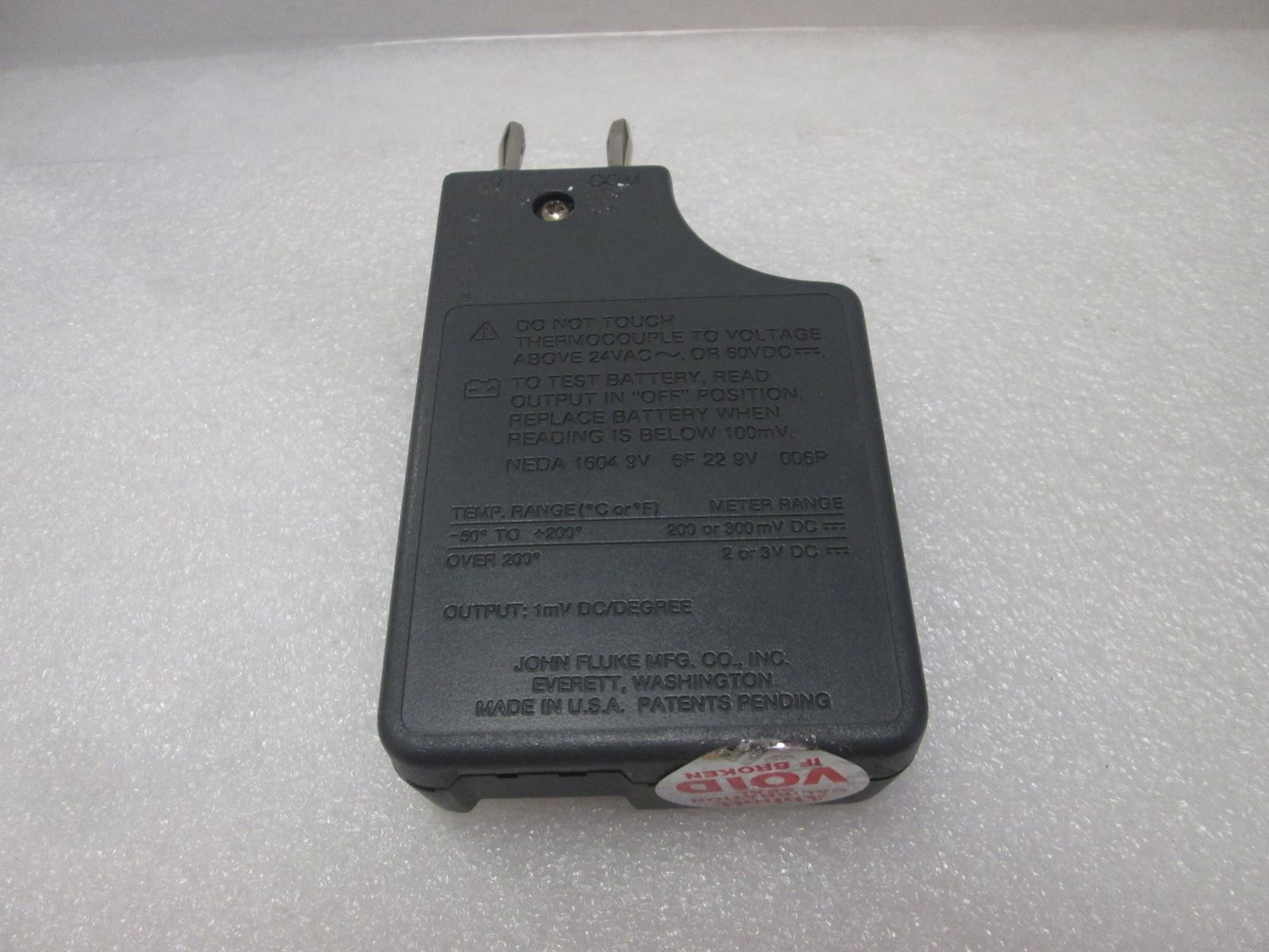 FLUKE 80TK THERMOCOUPLE MODULE