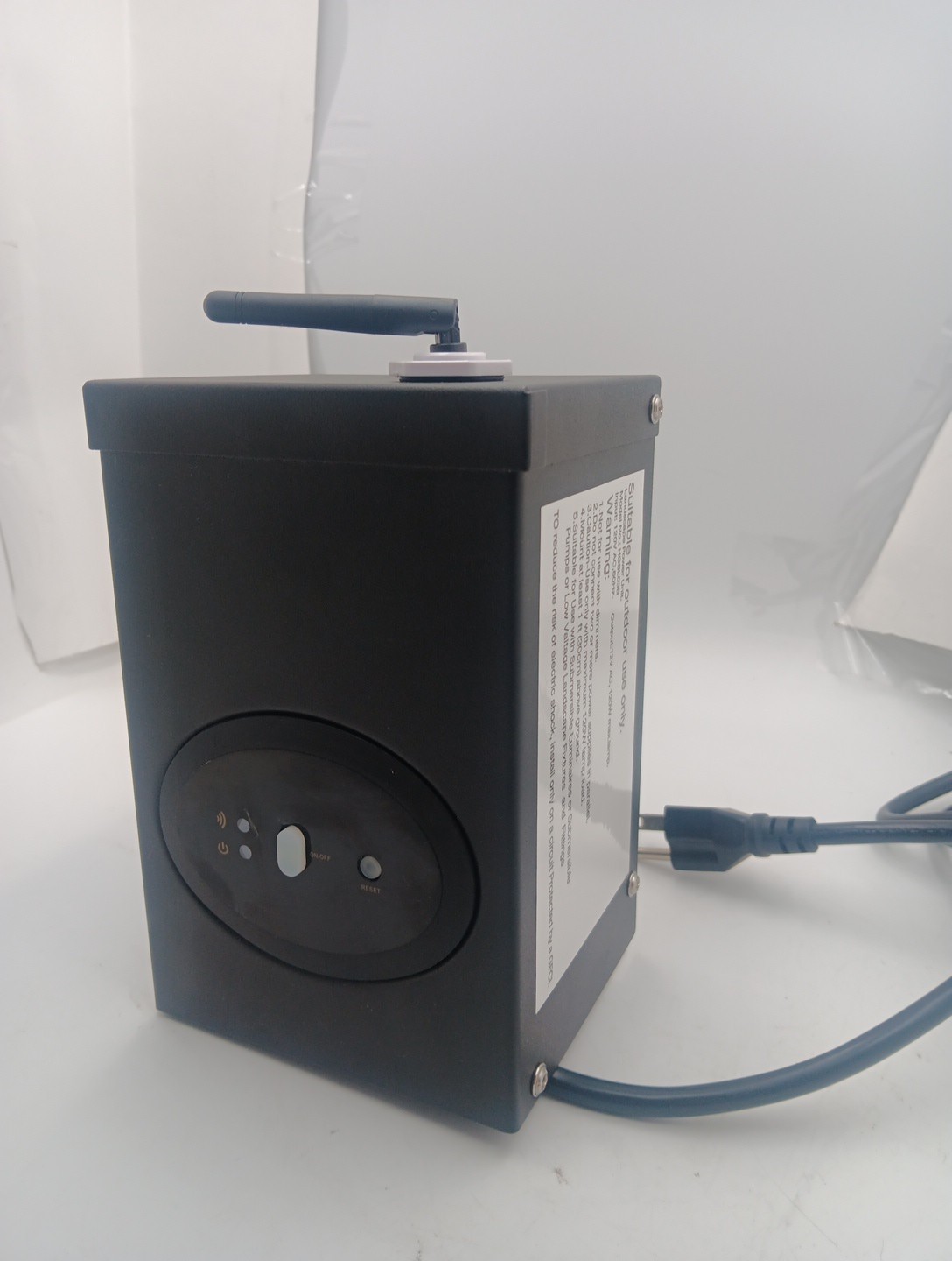Dewenwils HOSL03B2 TLA-120-12W-1 Black App Control WiFi Low Voltage Transformer