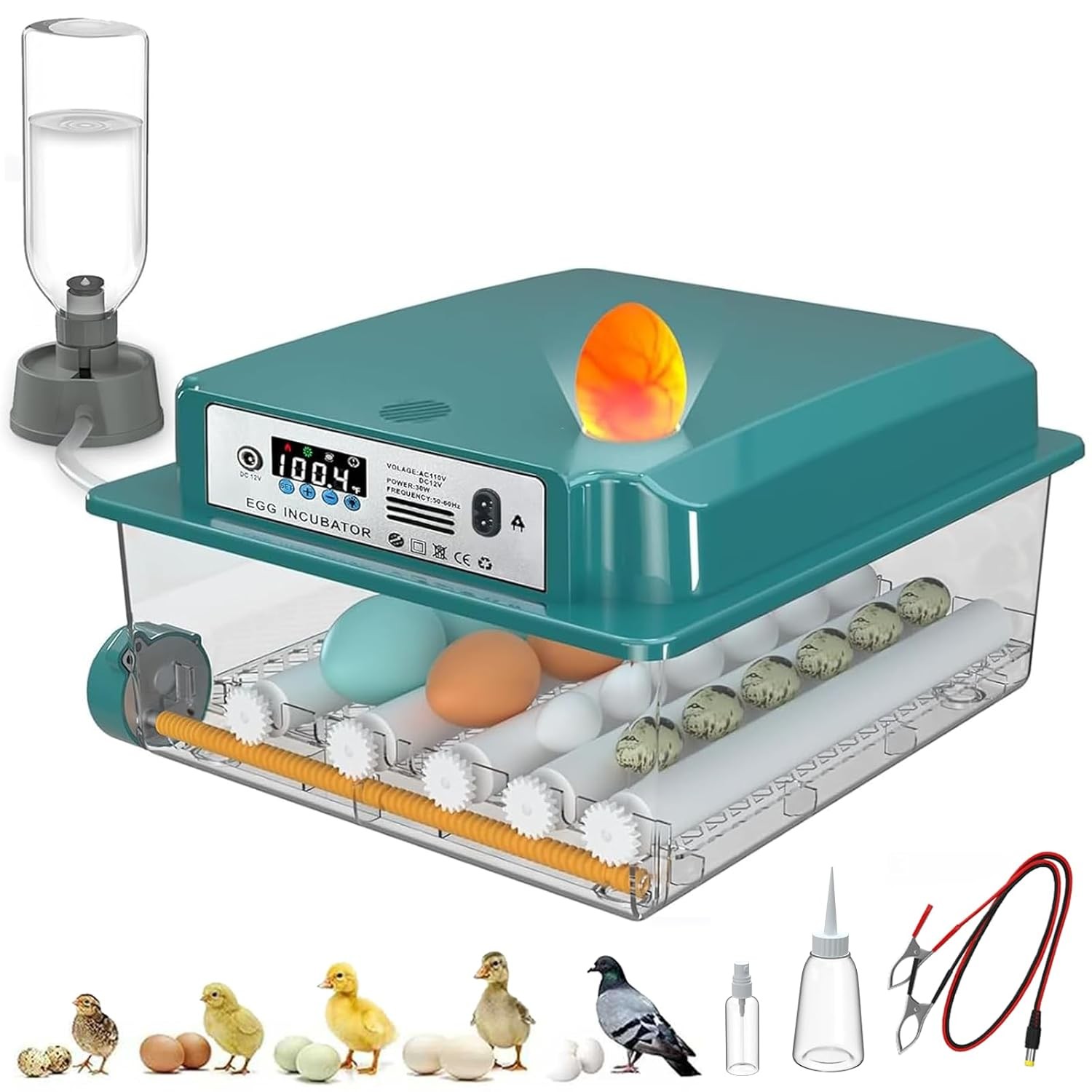 Automatic Egg Incubator for Sale 16 Egg Hatcher Incubator with Turning