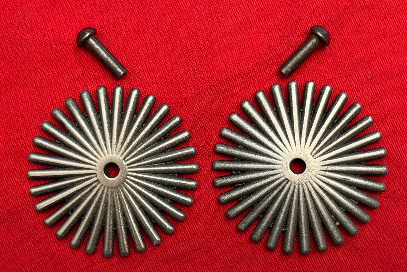 BRAND NEW 2 1/4" 30-Point COWBOY VAQUERO Fancy SPUR ROWELS & Pins