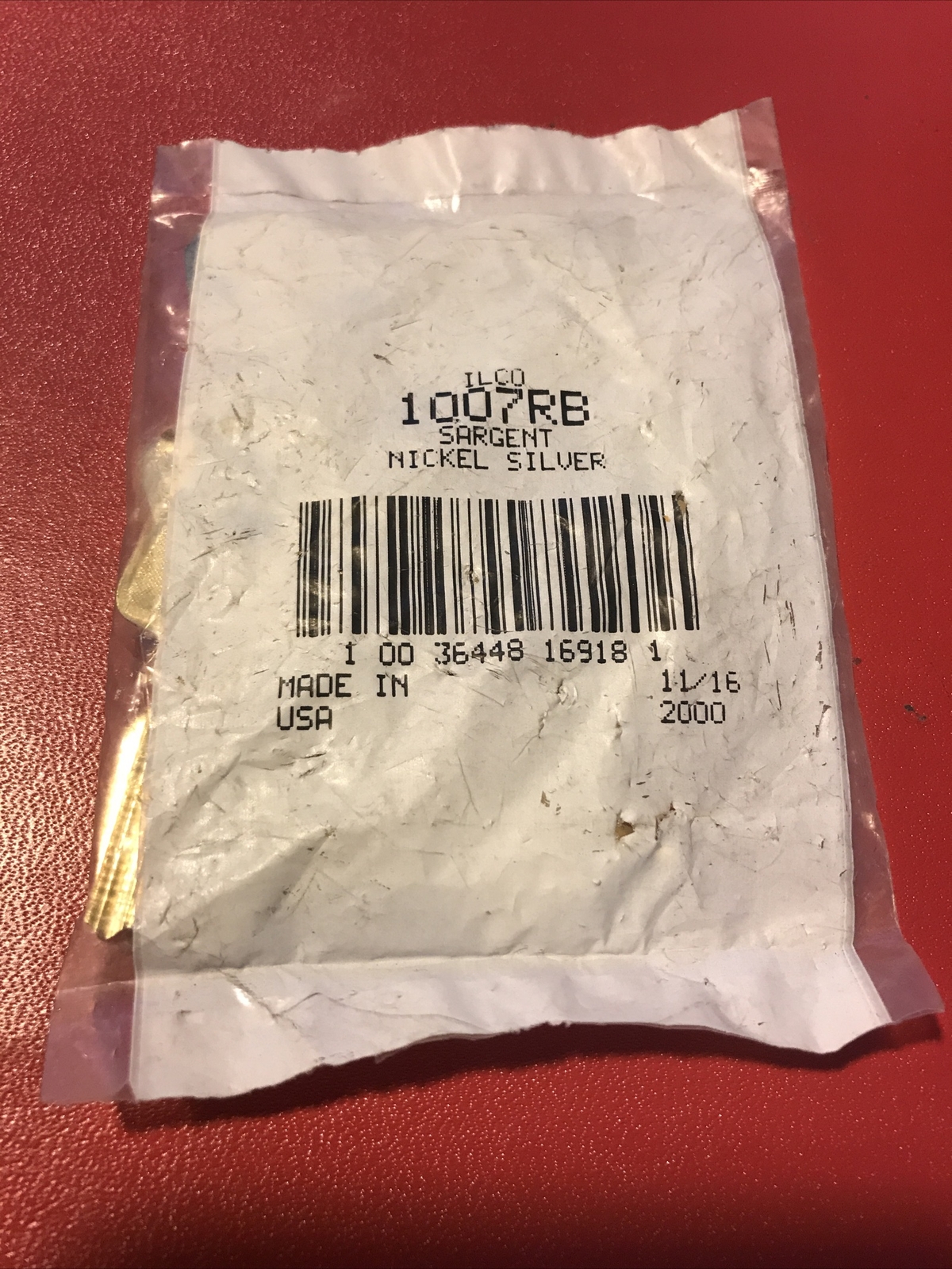 ilco 1007RB   Key Blanks,  set of 10 -  Locksmith                      [L]