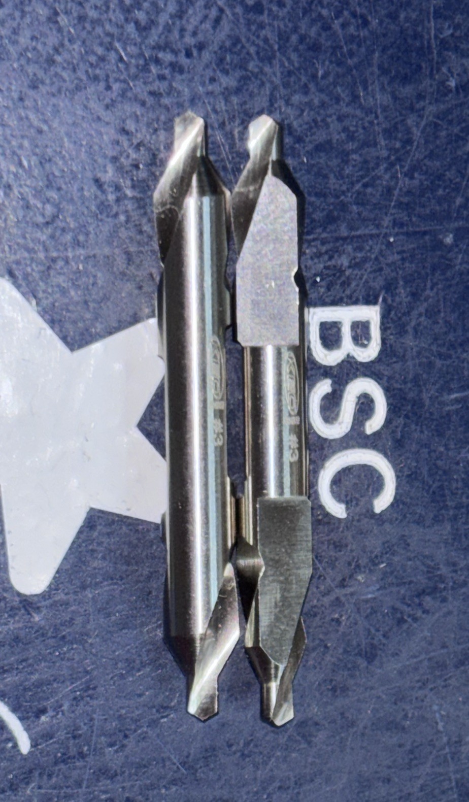 (2) KEO #3 Hey 60° HSS RH  Combination Drill & Countersink 906-000-095   TWO PCS