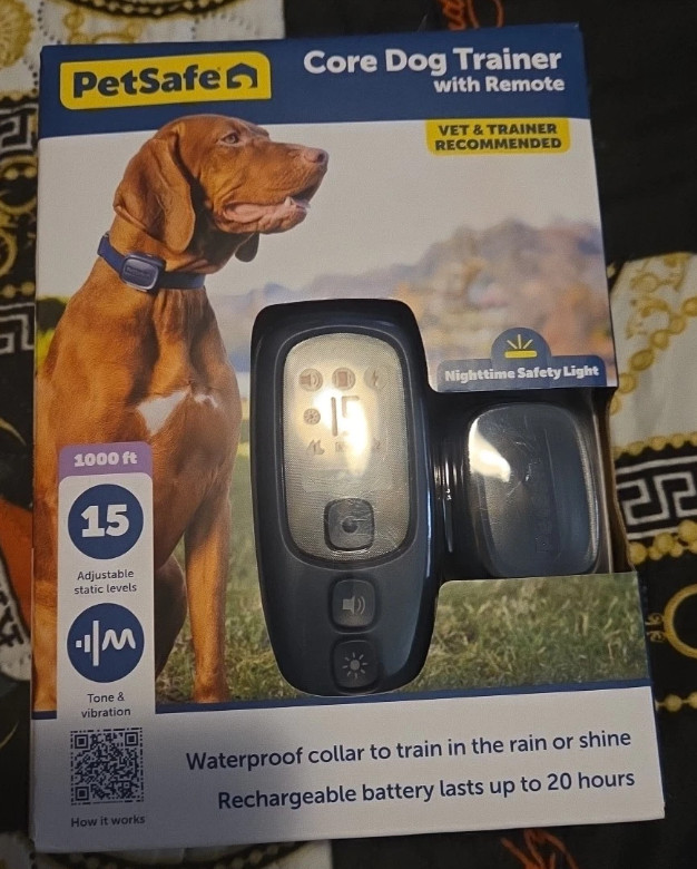 PetSafe Core Dog Trainer with Remote – Waterproof Training Collar – 1000 Foot