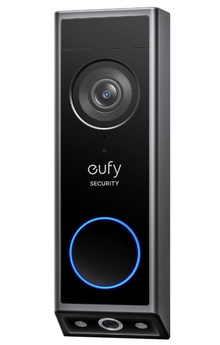 New Sealed Eufy E340 2K Video Doorbell Dual Cameras Color Night Vision NO FEES