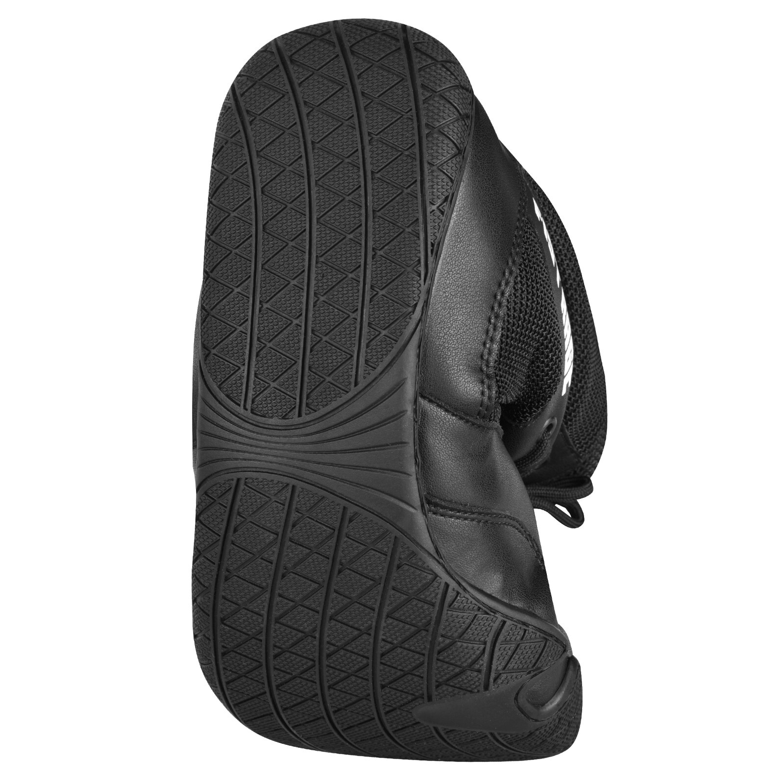FISTRAGE Boxing Shoes Microfiber Leather Kickboxing And Training With Sting Bag