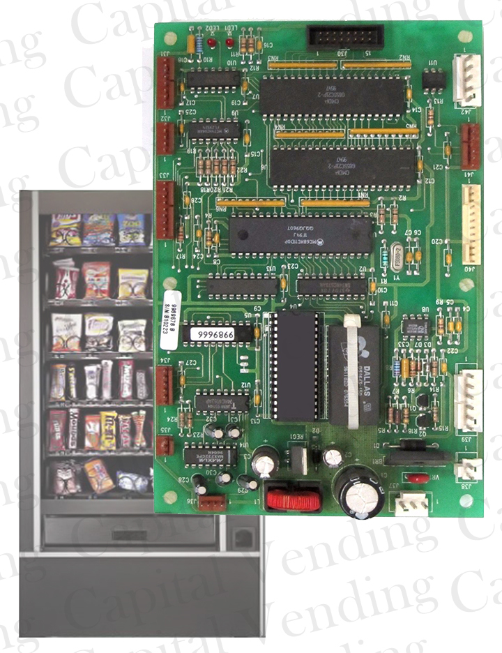 GPL Vending Machine Control Board - Models 159, 172, 173, 480 - w/ Eprom 160.11