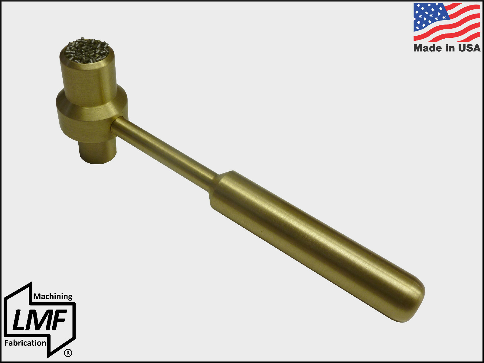 LMF Adjustable Powder Dipper - Short Action Rifle - Brass - Made in USA