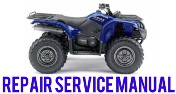2003 2004 2005 Yamaha KODIAK YFM450 4x4 Service Repair Shop Manual - ON CD