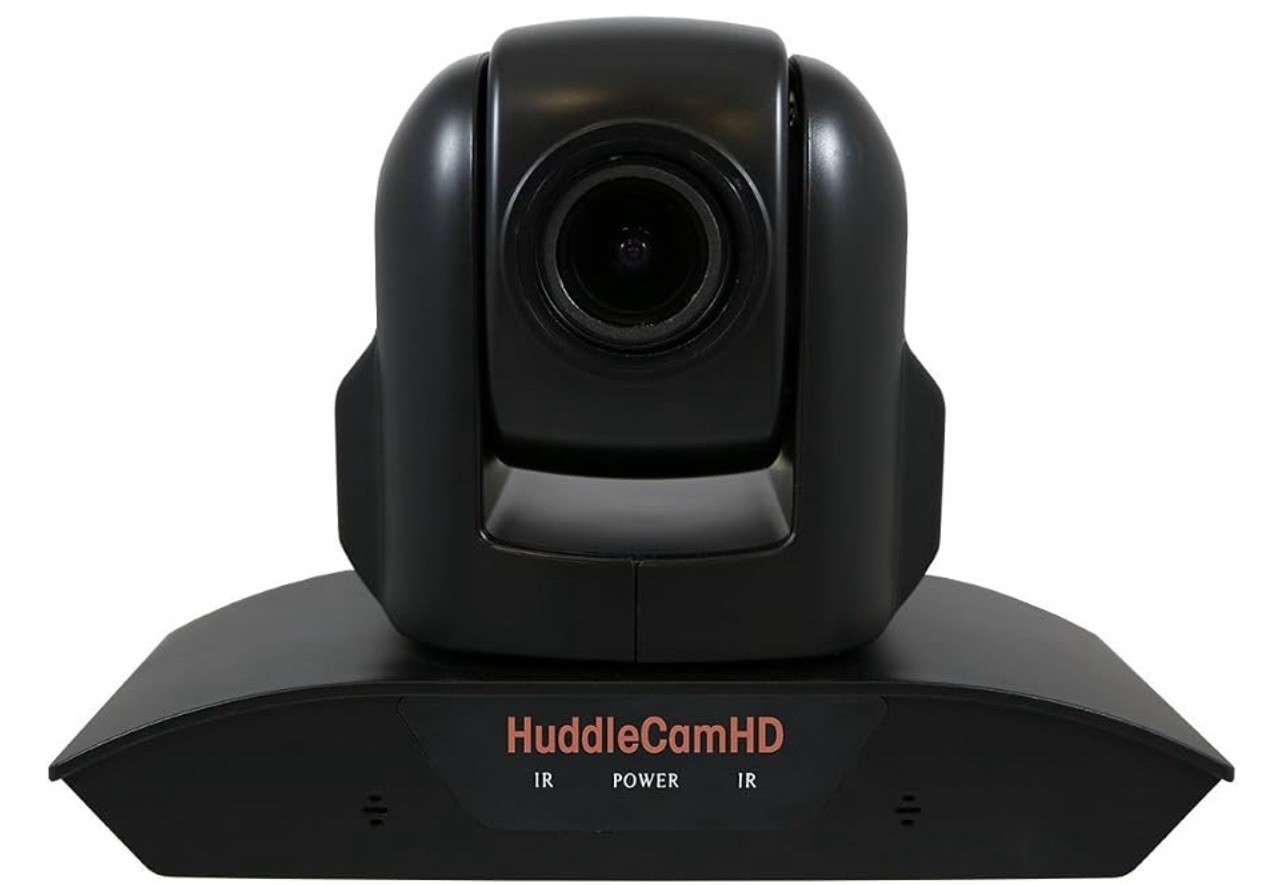 HuddleCamHD PTZ USB 2.0 1080p Conference Webcam w/ Built-In Microphone Black
