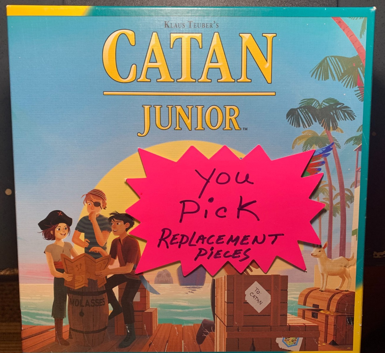 CATAN JUNIOR You Pick Game Replacement Pieces  FREE SHIPPING