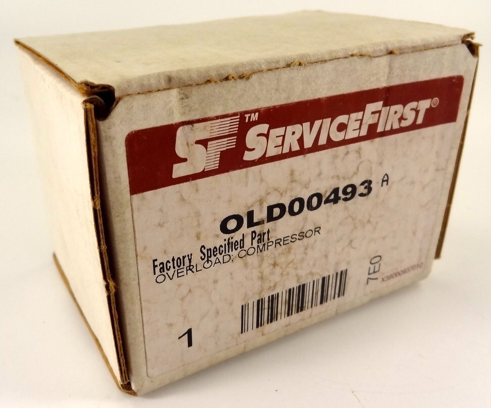 ServiceFirst OLD00493 Overload Relay, New Old Stock