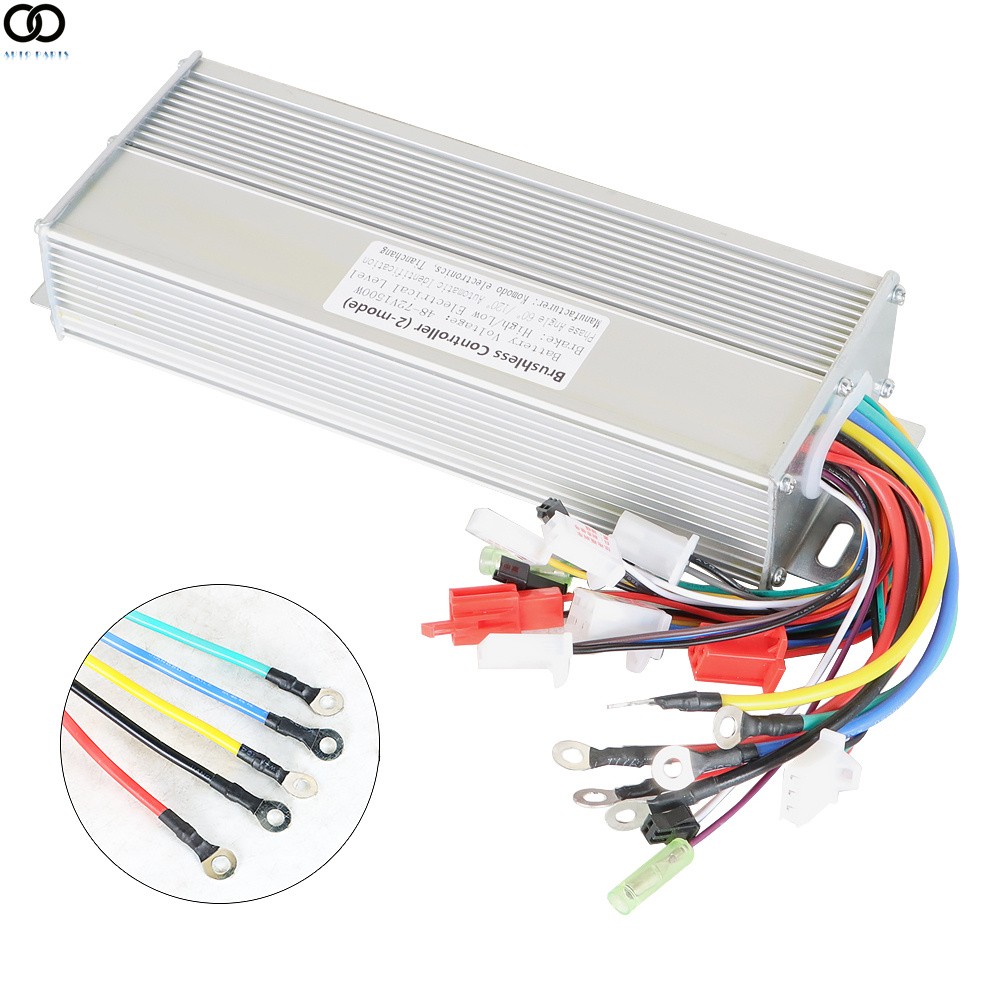 For Electric E-bike Scooter 48V/72V 1500W Brushless DC Motor Speed Controller