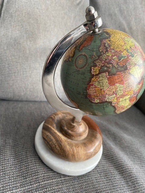 8" Decorative Globe Teacher Geography