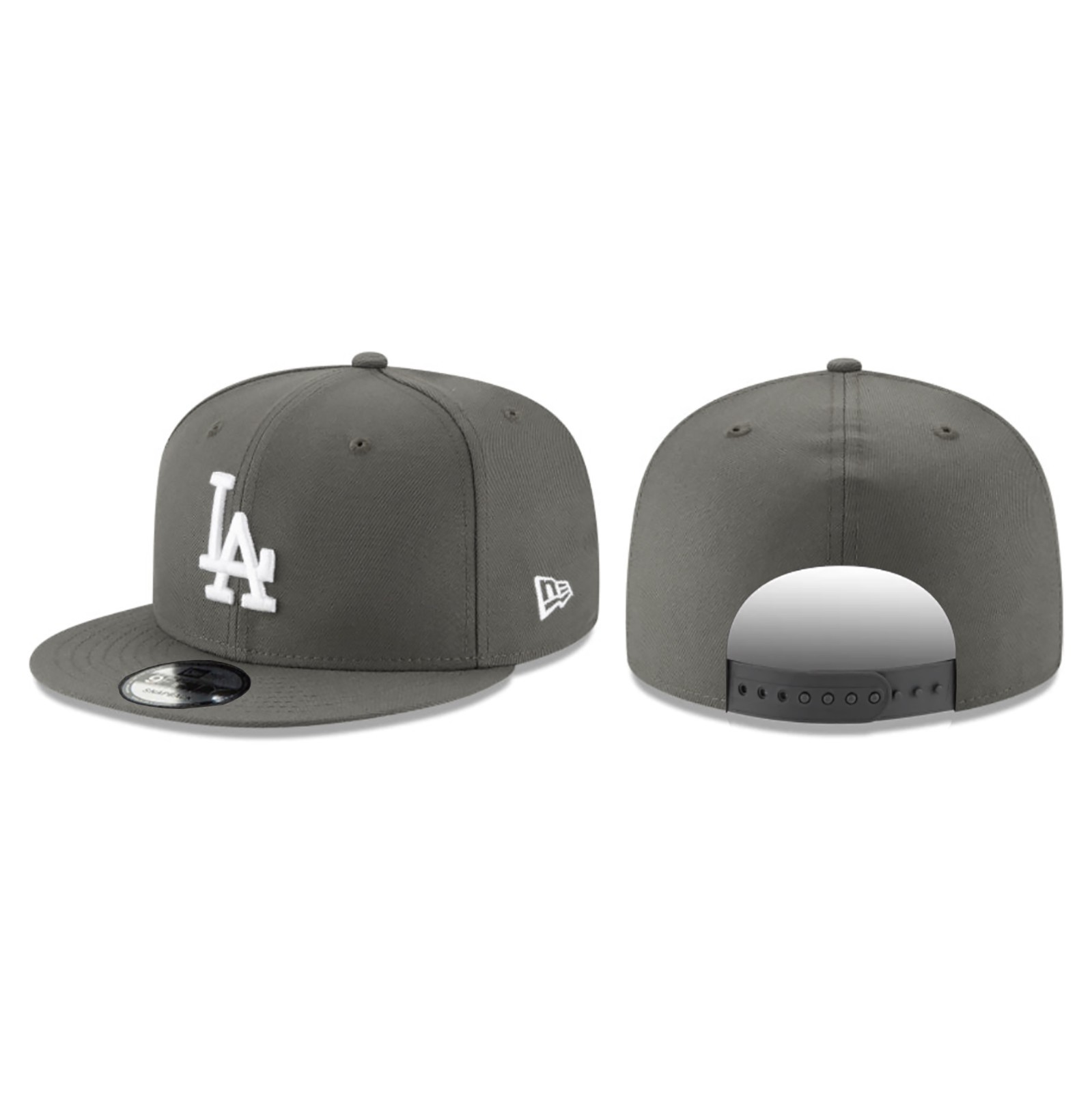Los Angeles Dodgers 9FIFTY Adjustable Cap - MLB New Era Hat - Dark Gray Snapback