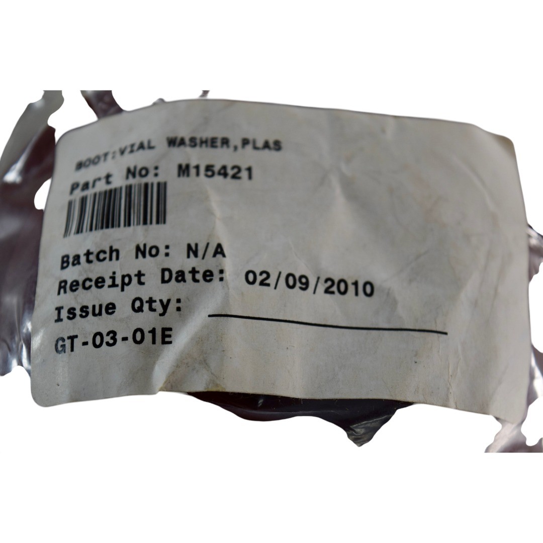 NEW Boot Plastic Vial Washer M15421