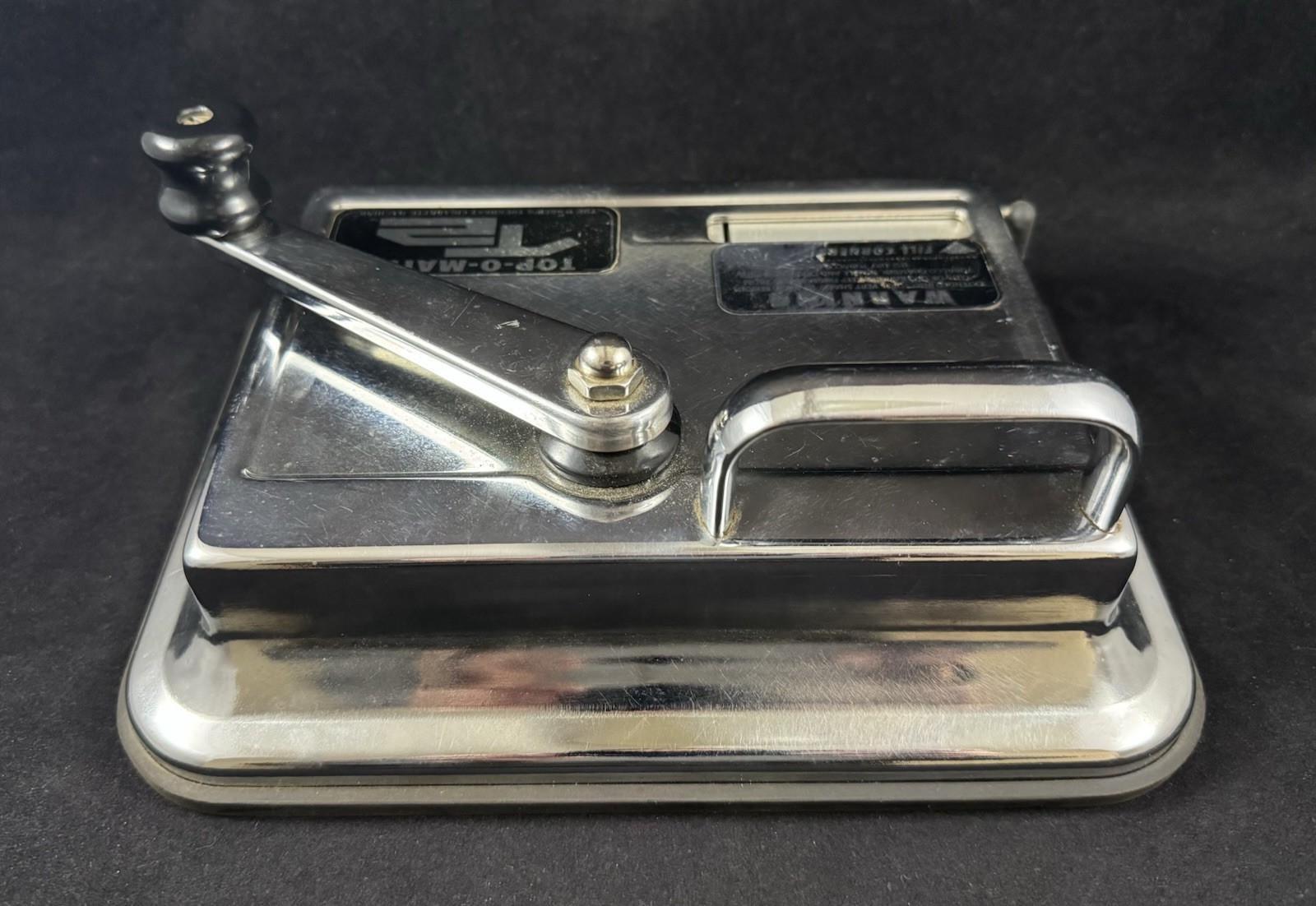 Vintage Top-O-Matic T2 Cigarette Rolling Machine