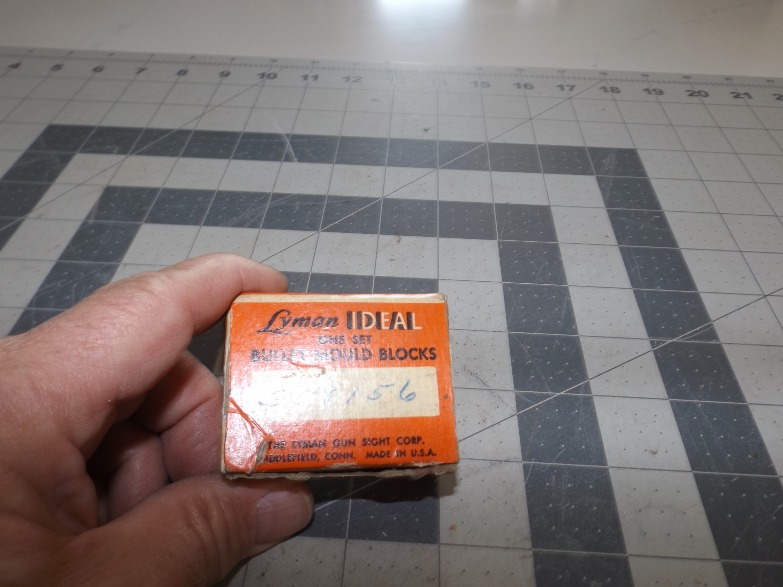 Lyman Ideal 357 446 437 single Cavity Bullet Mold