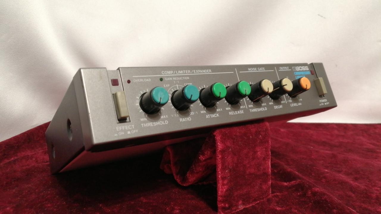 BOSS RCL-10 COMPRESSOR LIMITER Guitar Effect used