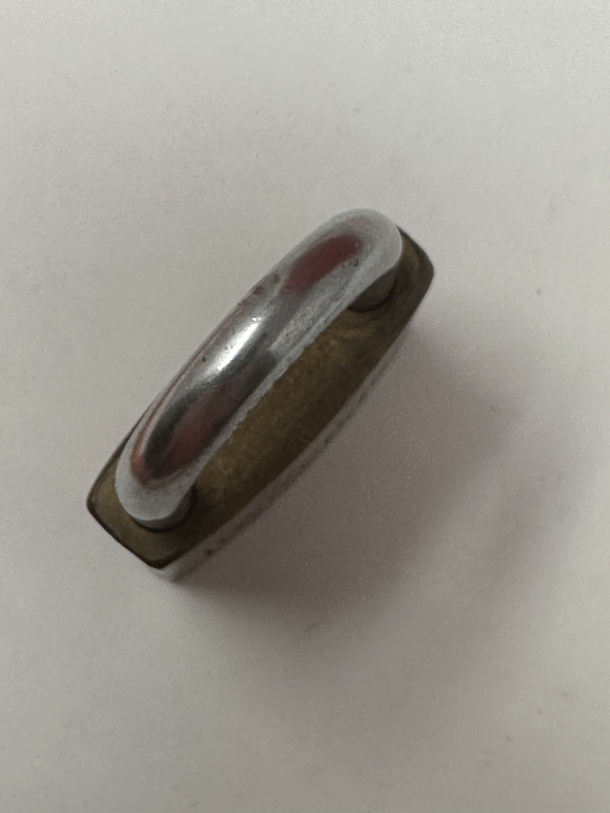 COLE BRASS 1.5" LOCK with ORIGINAL KEY Works