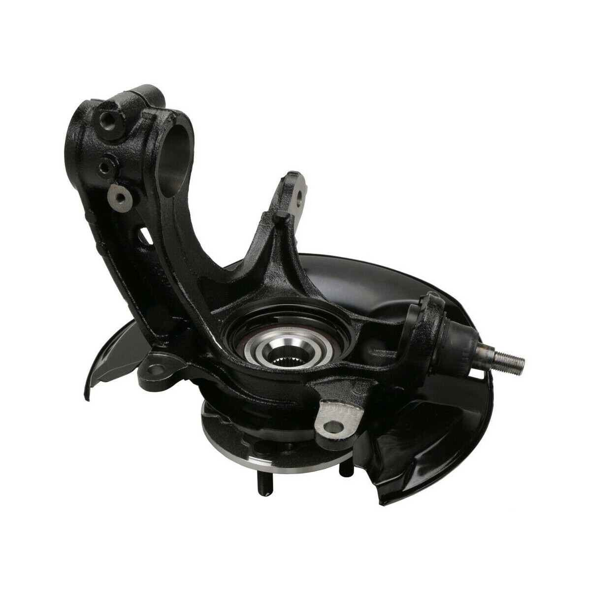 Front Steering Knuckle & Wheel Bearing Hub Assembly Passenger for Honda Accord