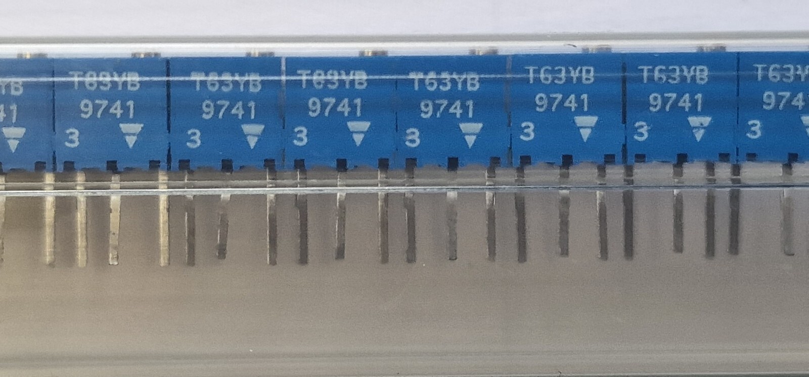 VISHAY SFERNICE - T63YB100K Cermet Trimmer  Industrial grade Lot of 45 Pieces