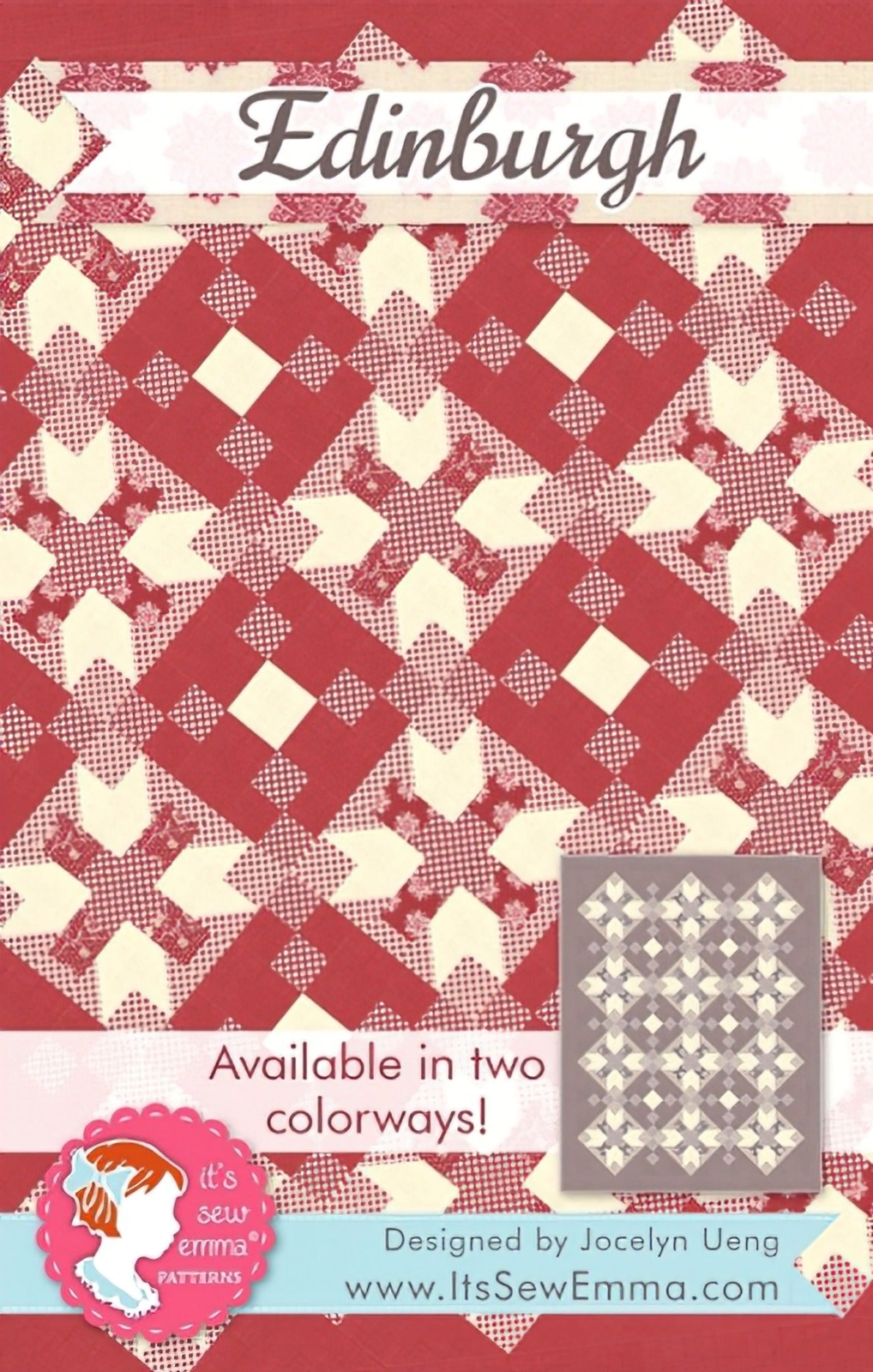 Edinburgh Quilt Pattern by It's Sew Emma