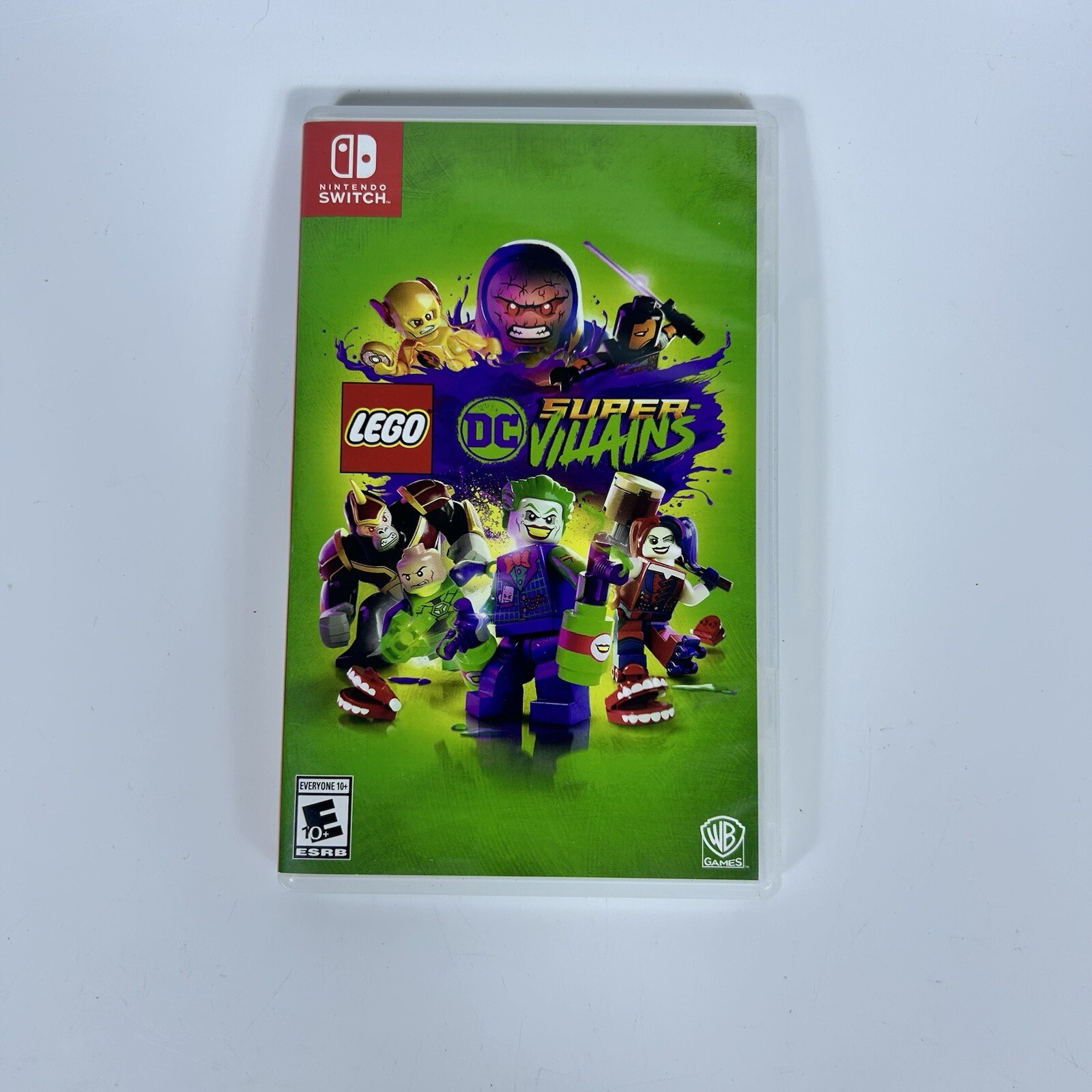 Nintendo Switch- LEGO DC SUPER VILLANS CASE ONLY NO GAME