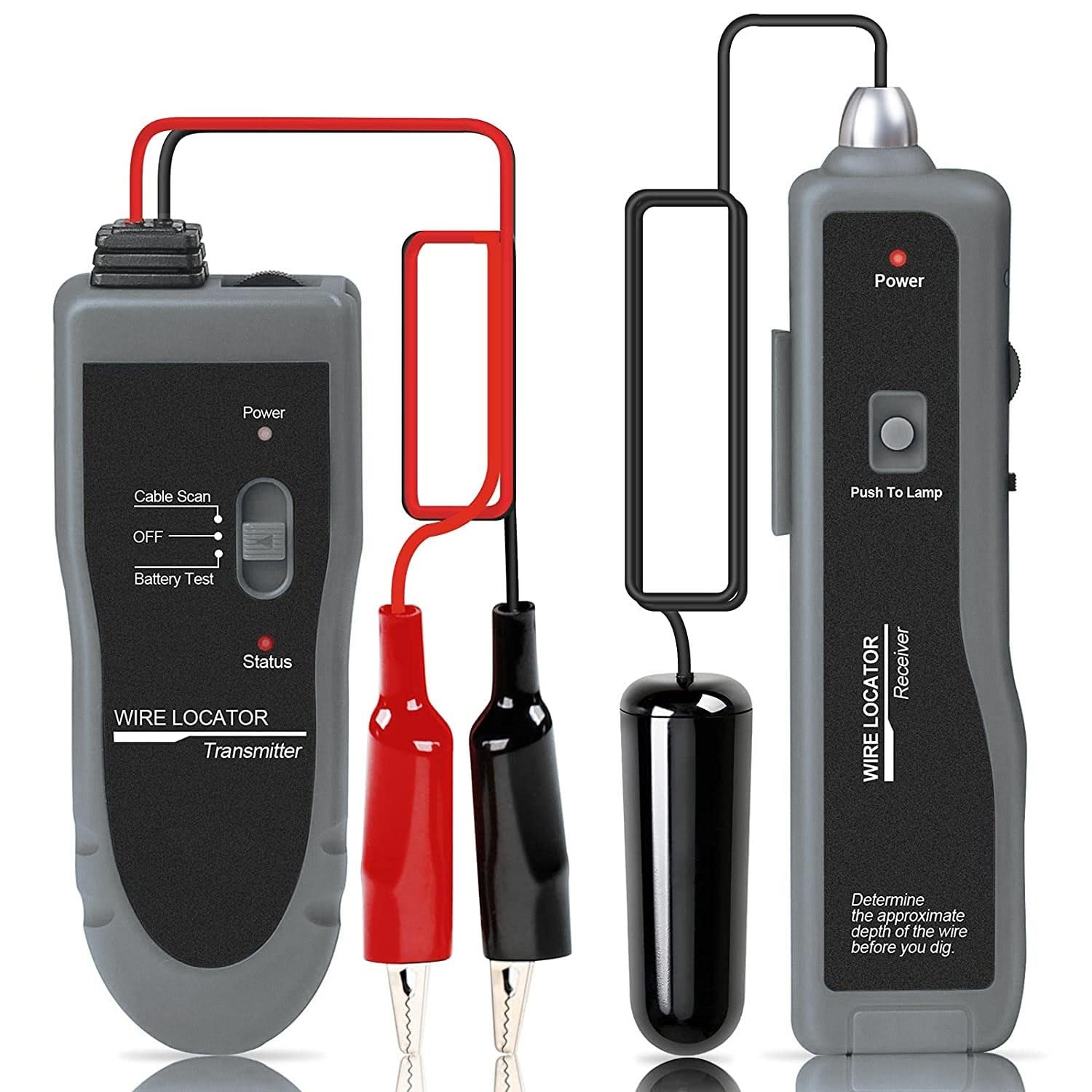 Underground Wire Locator, Locator Red