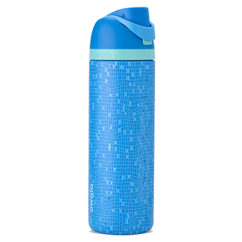 Owala 32 oz FreeSip Birthday Bash TAKE A DIP Pool Tile Water Bottle