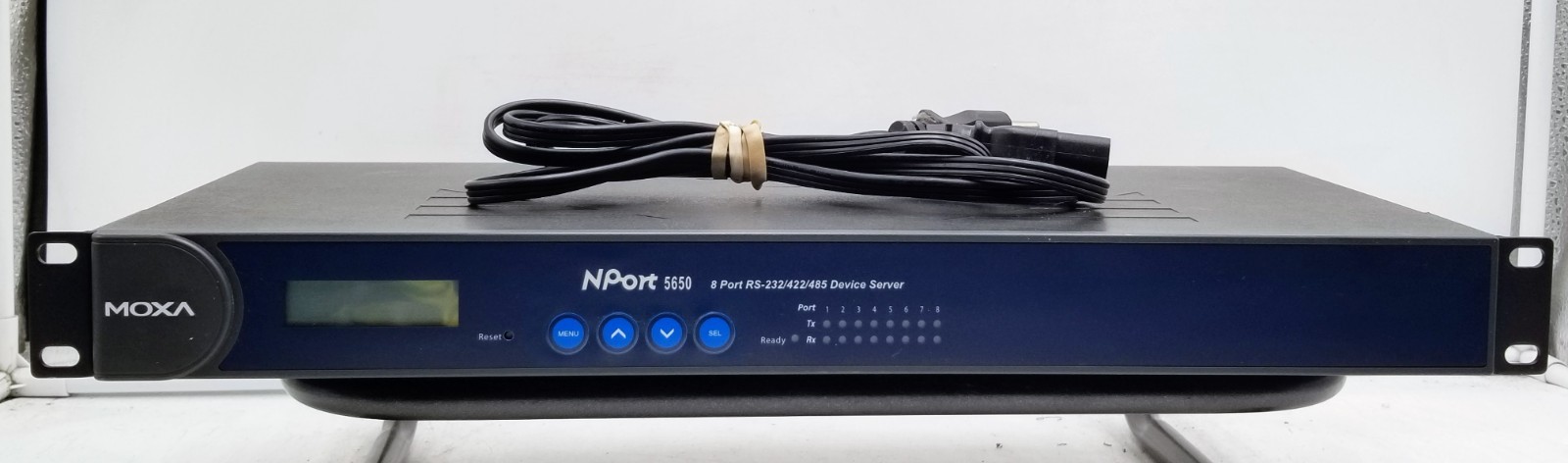 MOXA NPort 5650-8 8-Port RS-232/422/485 Rack Mountable Device Server