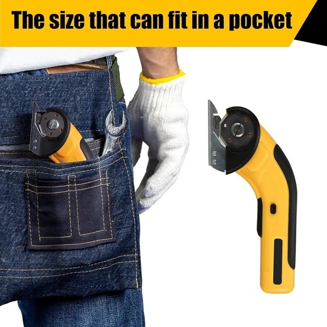 Thunder Tools New Fabric Cordless Electric Scissors Cloth and Rotary Cutter Kits