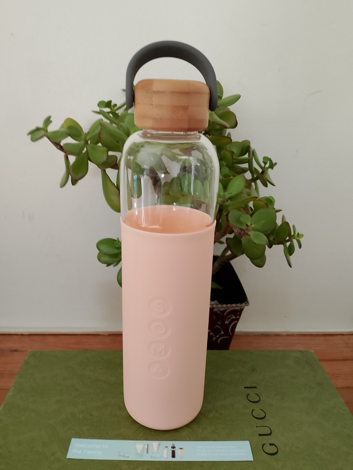 Soma x The Maybourne Beverly Hills Glass Water Bottle 25 oz.