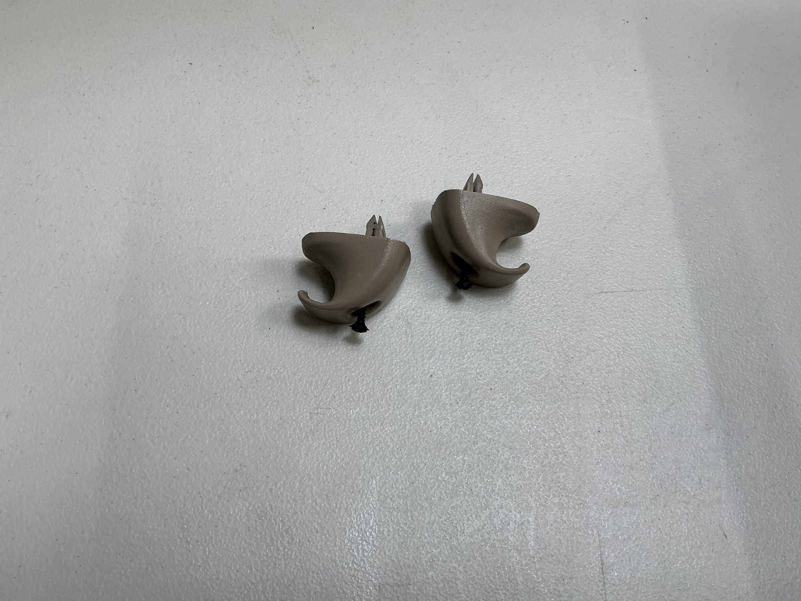 1999-2007 Ford F250 F350 Super Duty Roof Ceiling Coat Hook Hanger OEM Pair
