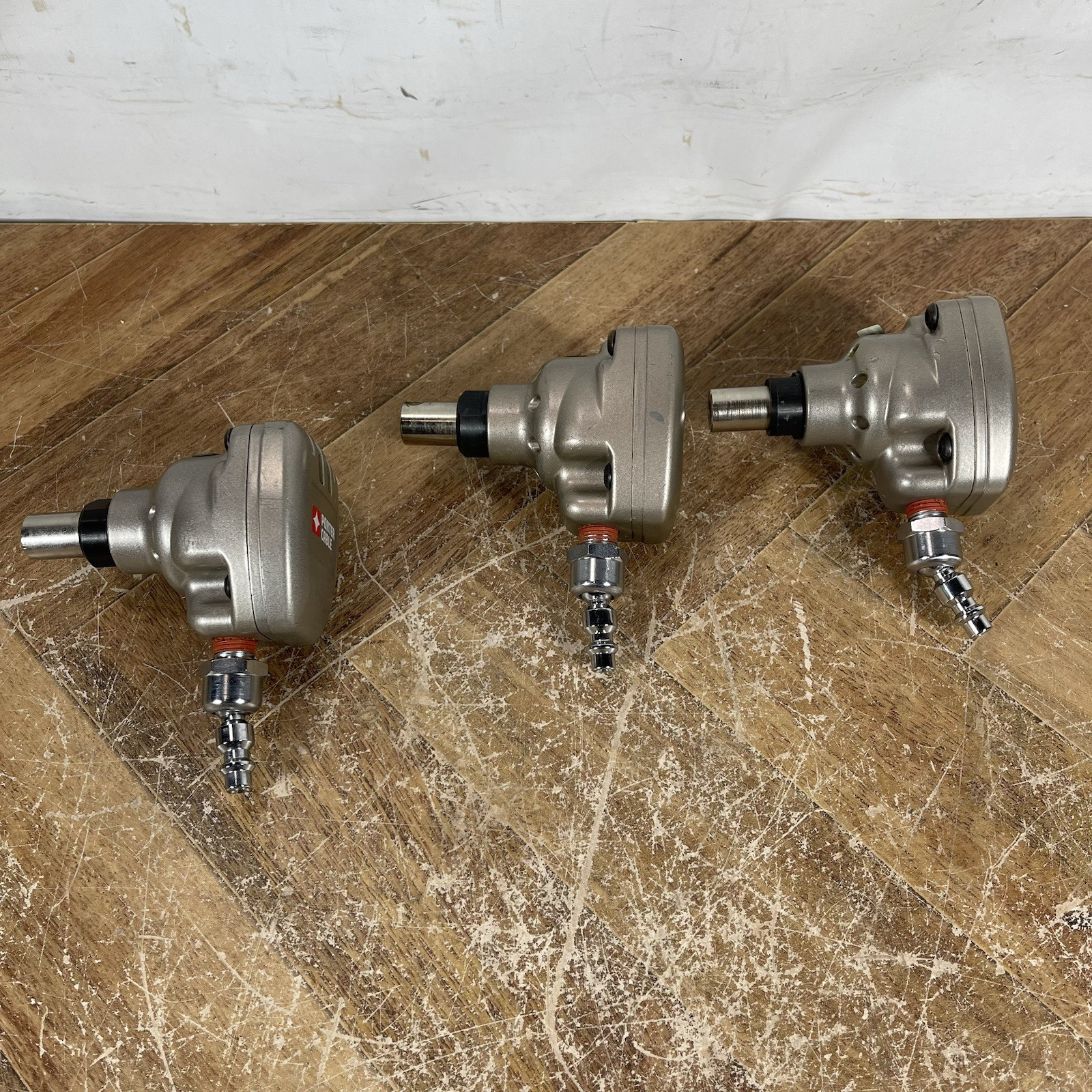 FOR PARTS OR REPAIR - Porter Cable 3 Piece Lot Pneumatic 0 Degree Mini Impact
