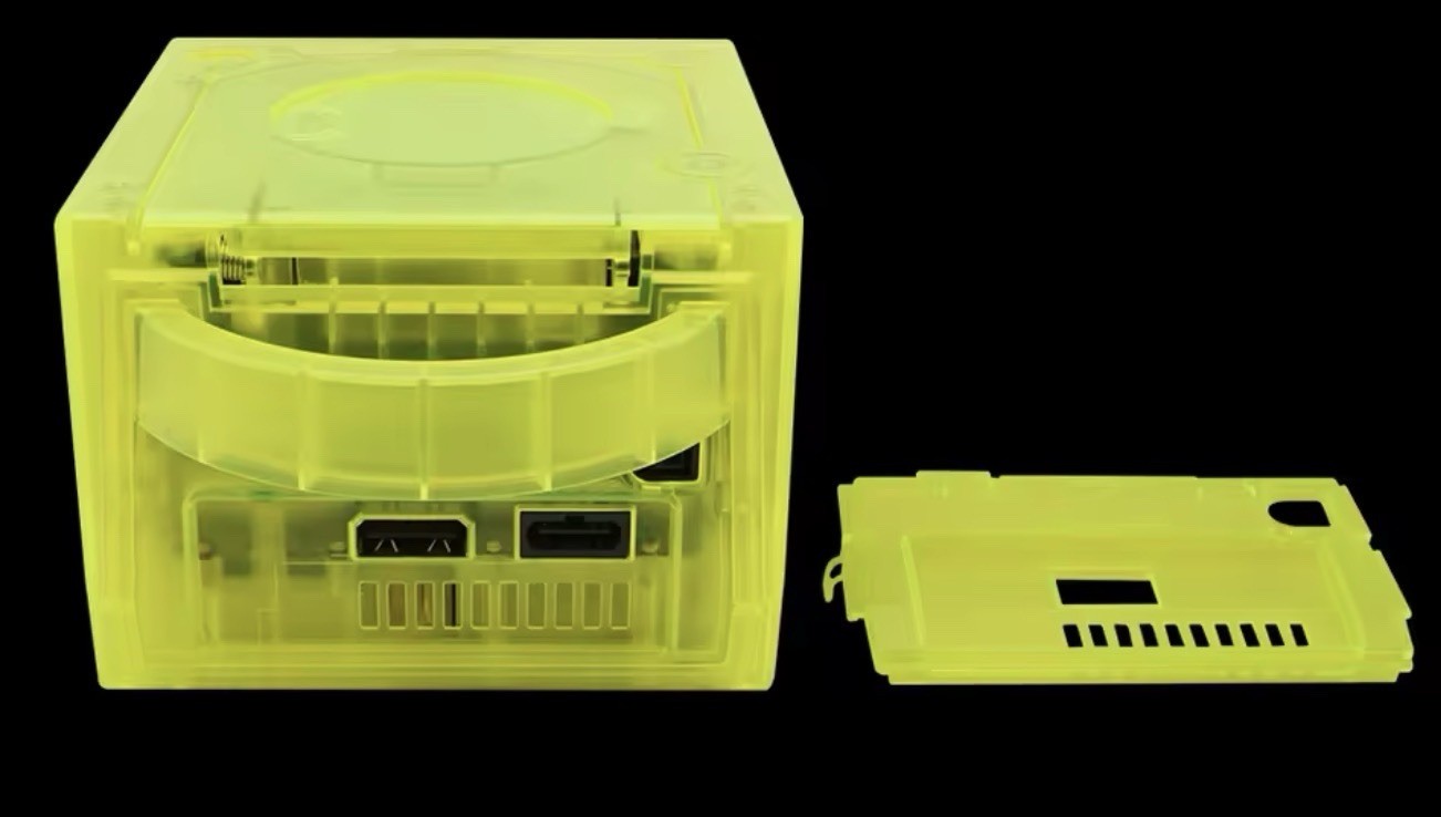 GameCube Replacement Shells with Stickers