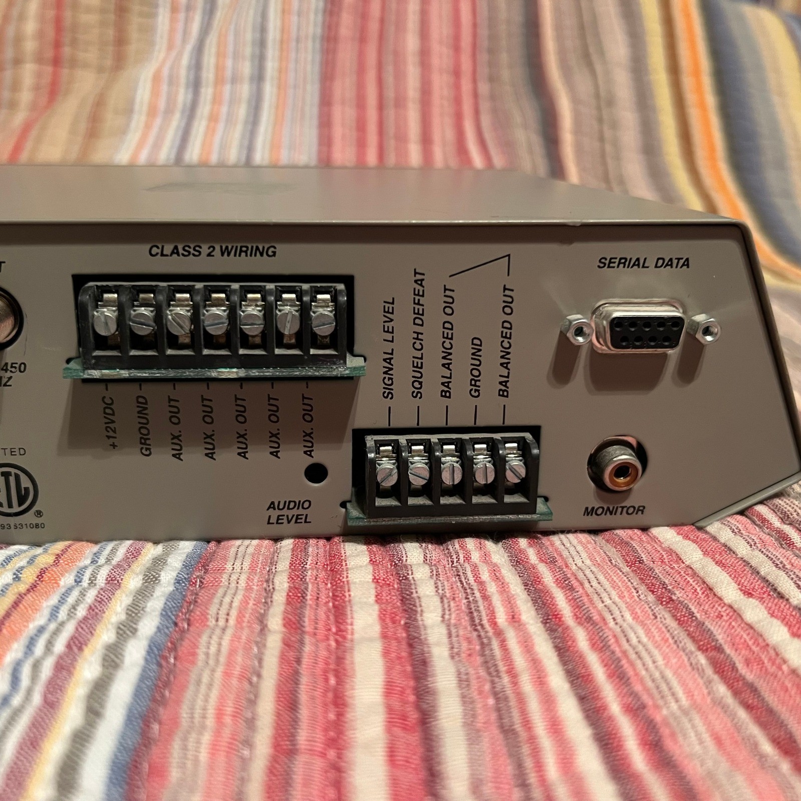 Muzak PRISM Series MU1597 DBS Division Pacesetter Electronics Audio System