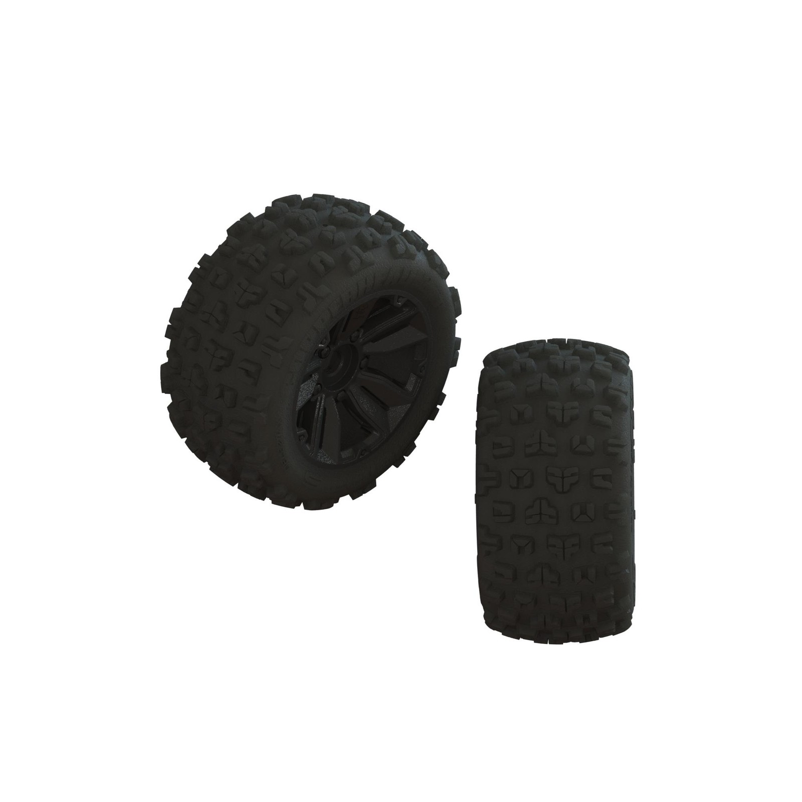 ARRMA dBoots Copperhead2 LP Tire Set Glued 1pr ARA550090 RC Tire