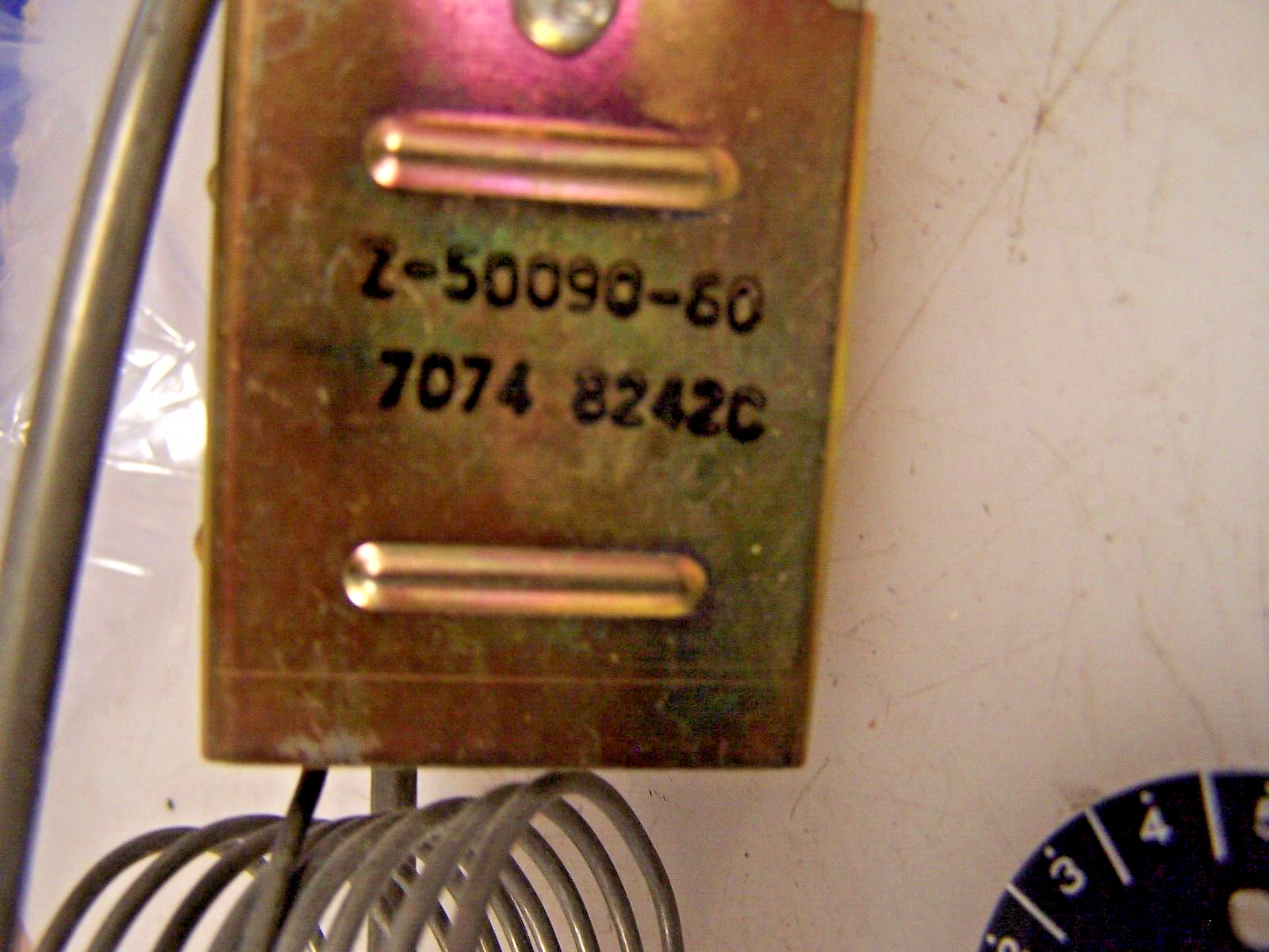 🔥NEW ROBERTSHAW 5210-362 COMMERICAL ELECTRIC OVEN THERMOSTAT 100° TO 550°F 8250