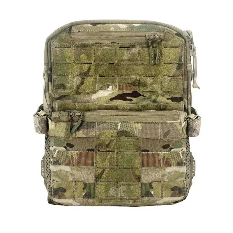Agilite Micro MAP Rear Hydration Panel Compatible Plate Carriers MULTICAM BLACK